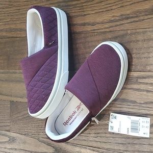 Reebok Katura Slip-On Walking Shoes in Burgundy